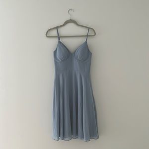 Dusty Blue Bridesmaid dress